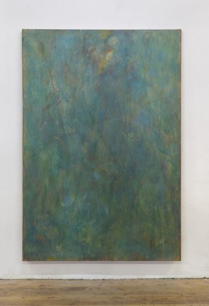 Earl, l, Tempera, Kohle, Kreide, 2021, 135 x 200 x 5 cm